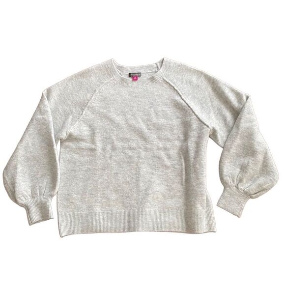 Vince Camuto Balloon Sleeve Puff Grey XS Oversized - Picture 1 of 5